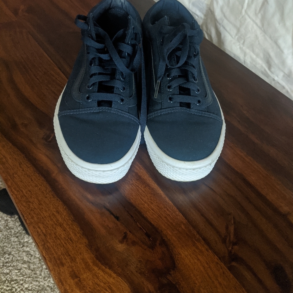Navy blue Vans